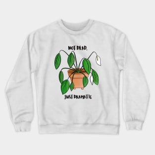 Dramatic Peace Lily Crewneck Sweatshirt